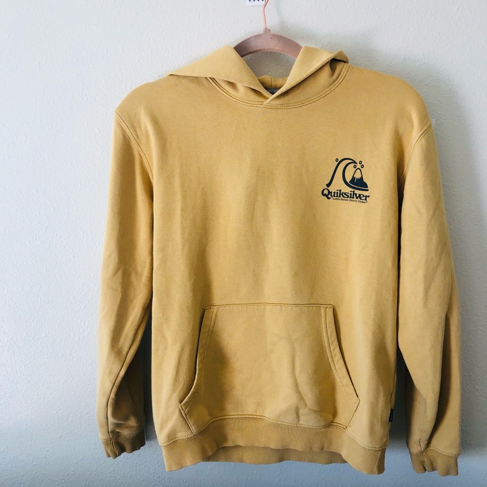 Quicksilver: Wide Hoodie (mustard yellow)